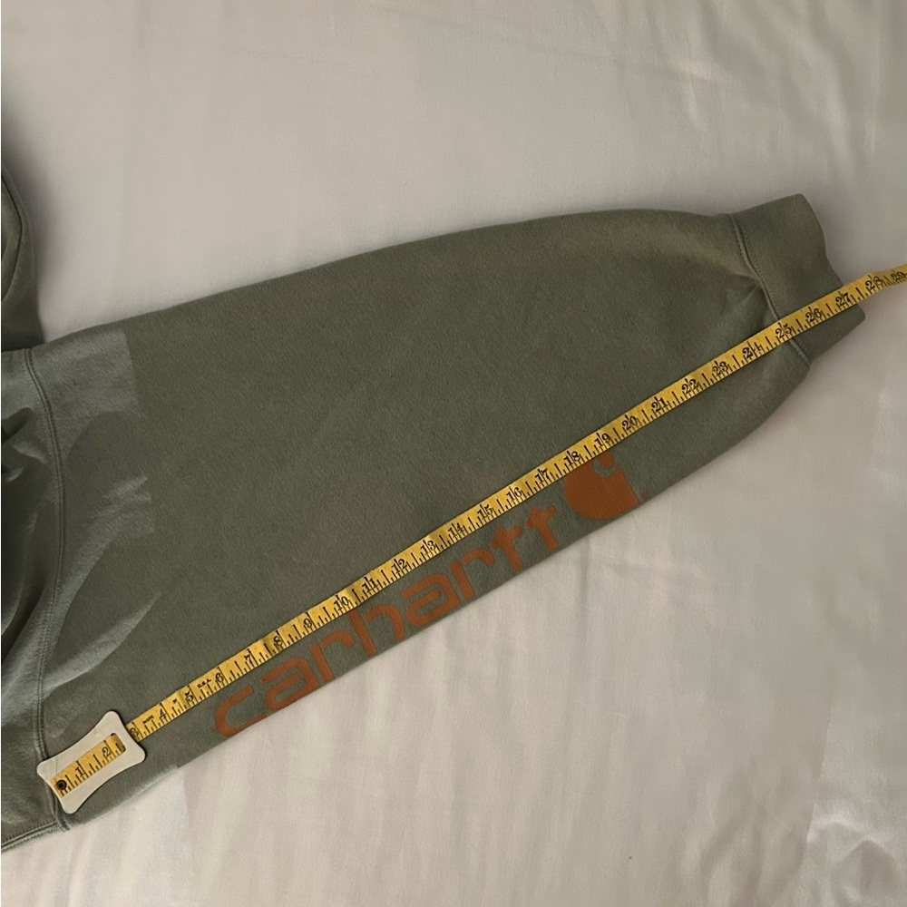 Carhartt Green Hoodie Sweatshirt 4X - Picture 3 of 6